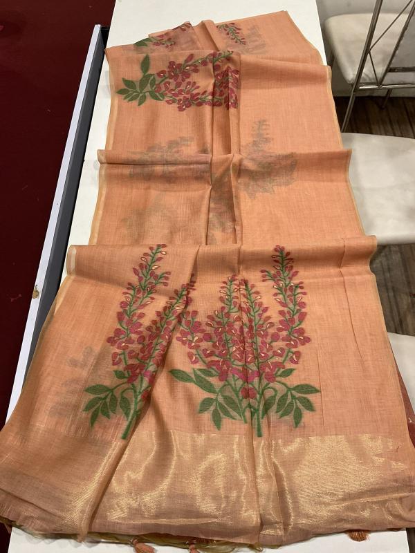 Akshara muga silk wholesale saree market in surat
